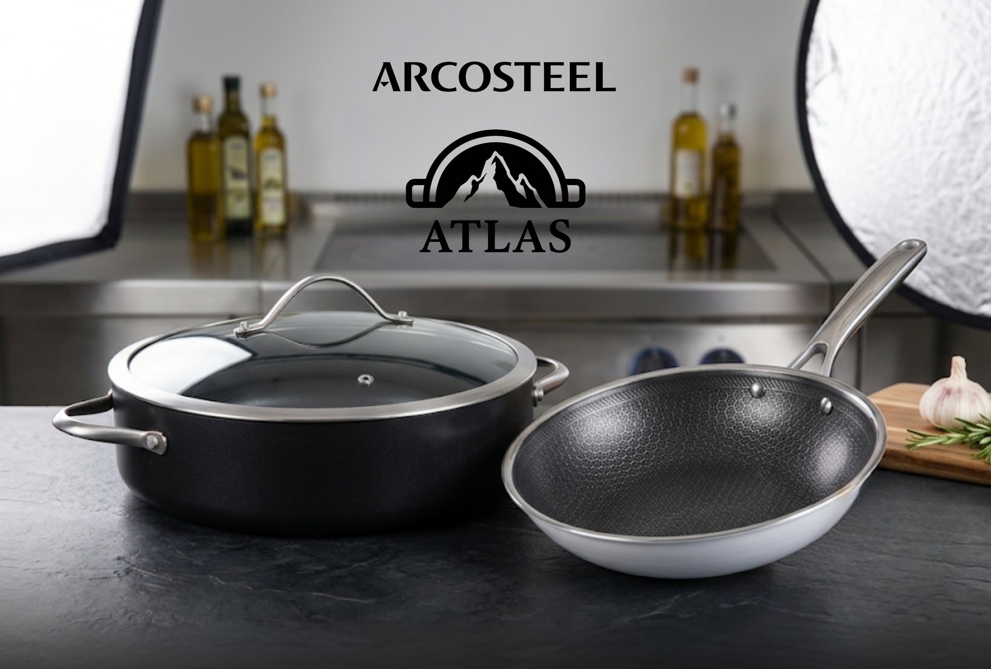 סט סוטז ומחבת אטלס – ARCOSTEEL